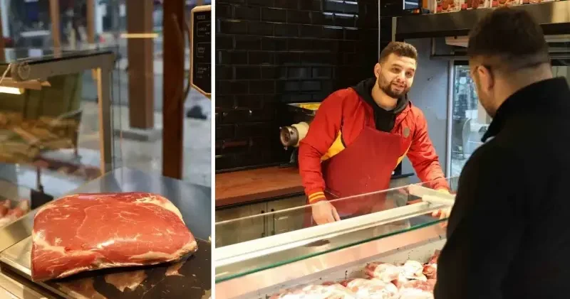 Diyarbakır daki kasaplarda fiyat ve etiket denetimi yapıldı Diyarbakır Haberleri