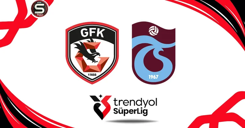 Canlı Gaziantep FK Trabzonspor maçı canlı yayını (Süper Lig 23. Hafta) Sözcü Gazetesi