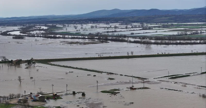 Tunca ve Meriç tarım arazilerini sular altında bıraktı