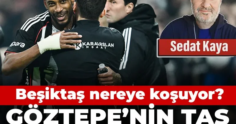 Göztepe nin taş savunmasını parçalamadılar toz ettiler: Beşiktaş nereye koşuyor?