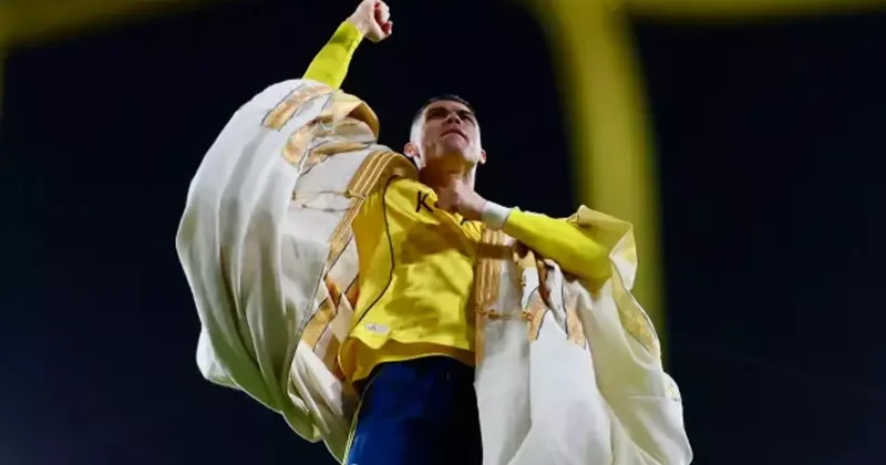 Ronaldo Orta Doğu da kendini buldu: Ben Suudi Arabistanlıyım