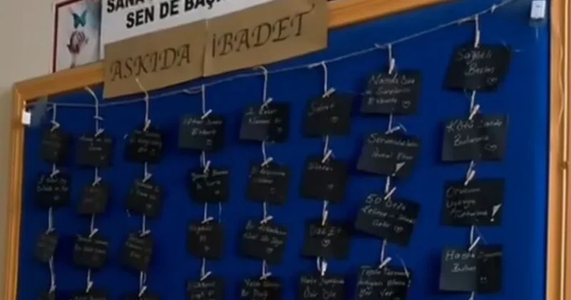 Türkiye bunu da gördü: Askıda ibadet Sözcü Gazetesi