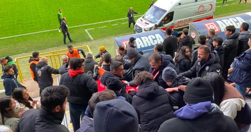 TFF 1. Lig maçında antrenör kalp krizi geçirdi