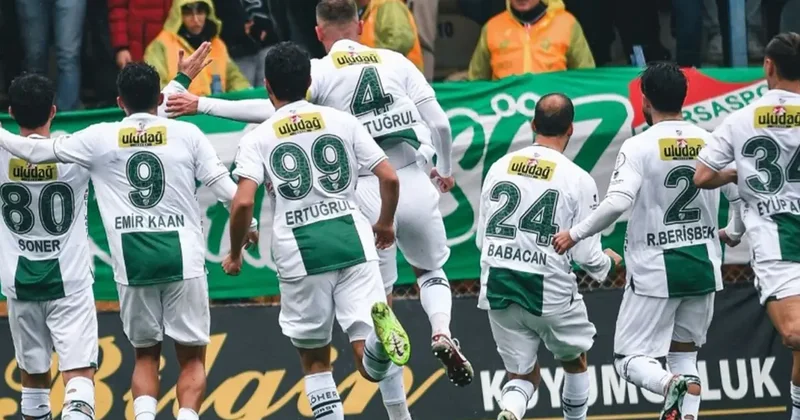 Bursaspor adım adım 1. Lig e geliyor