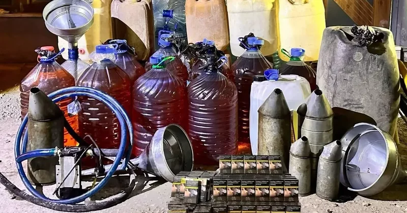 Van da kaçak akaryakıt ve sigara ele geçirildi