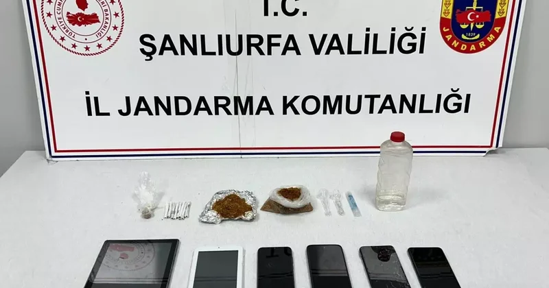 Şanlıurfa da uyuşturucu operasyonu! 3 zanlı tutuklandı