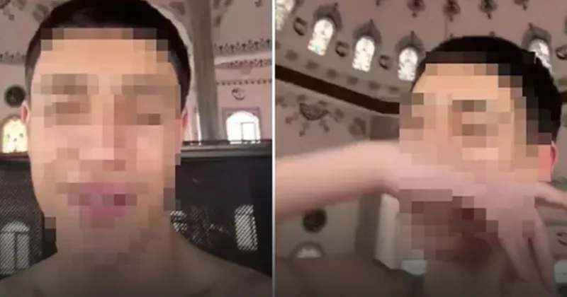 Camide çektiği bu video sonrası tutuklandı Sözcü Gazetesi