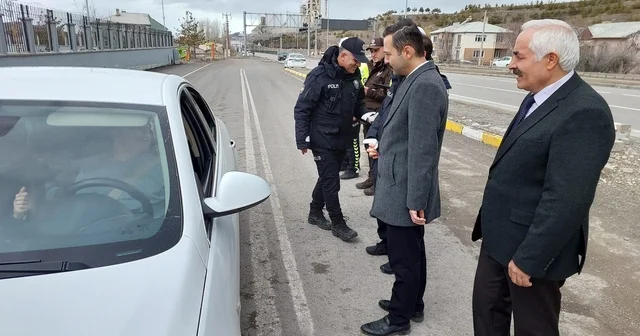 Aşkale de bayramın manevi atmosferi yollara taşındı Erzurum Haberleri