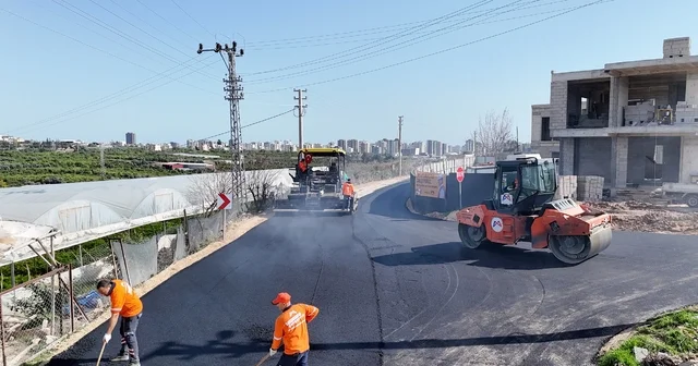 Mezitli de sıcak asfalt atağı Mersin Haberleri