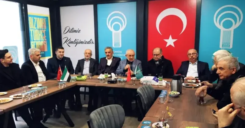 TDED Ailesi Geleneksel Bayramlaşma programında bir araya geldi