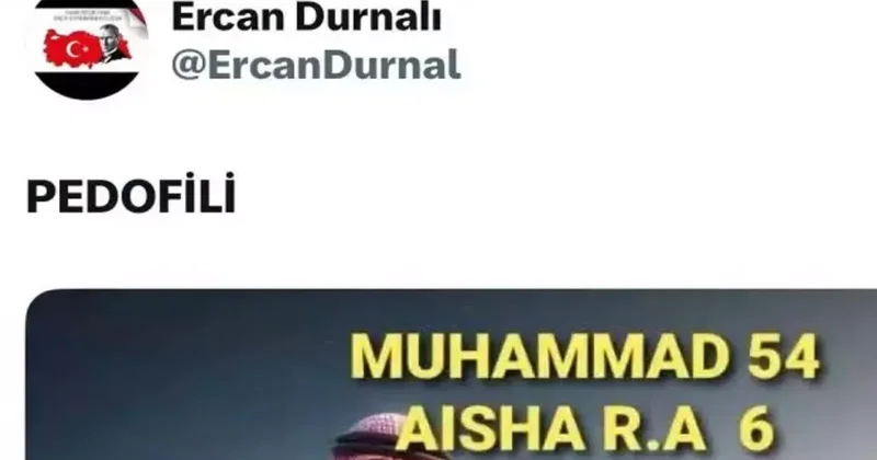 Allah ve Resulüne çirkin saldırı! Haddini bilmeze tepkiler çığ gibi büyüdü