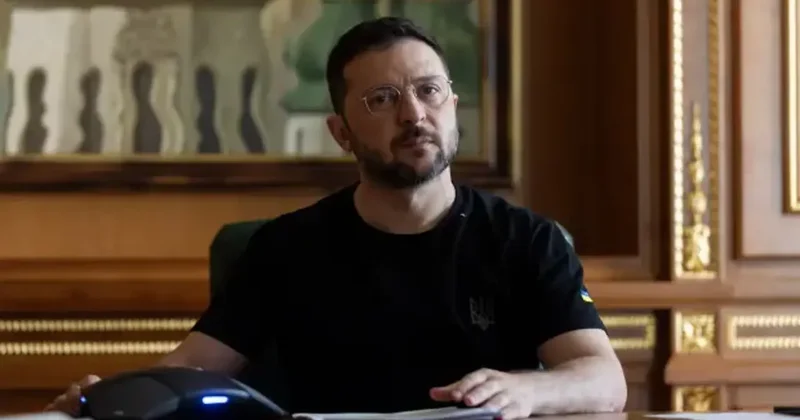 Zelenskiy den Rusya açıklaması! İHA ve güdümlü bombalarla saldırı!