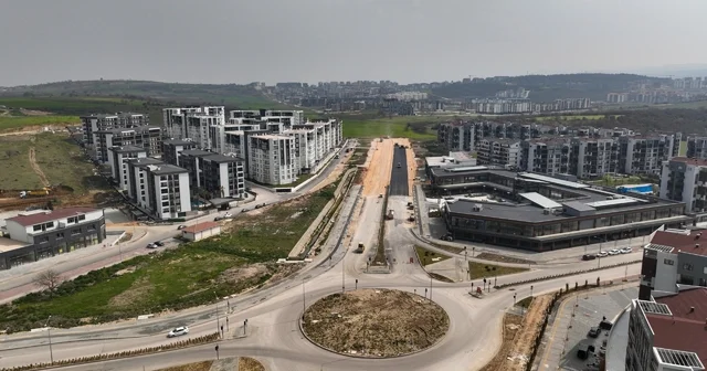 Büyükşehirle yeni yerleşimlere modern yollar Bursa Haberleri