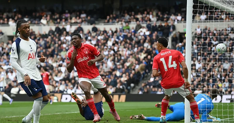 Tottenham, Nottingham Forest’a yıkıldı!