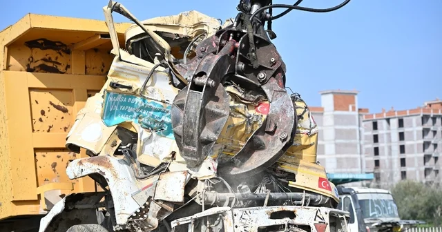 Manisa da hurda ve sahipsiz araçlar MKE ye sevk edildi Manisa Haberleri