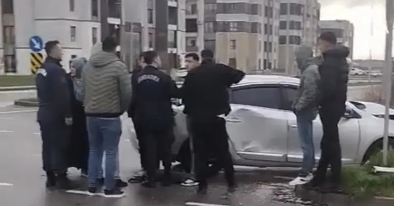 Diyarbakır da kaza sonrası gerginlik