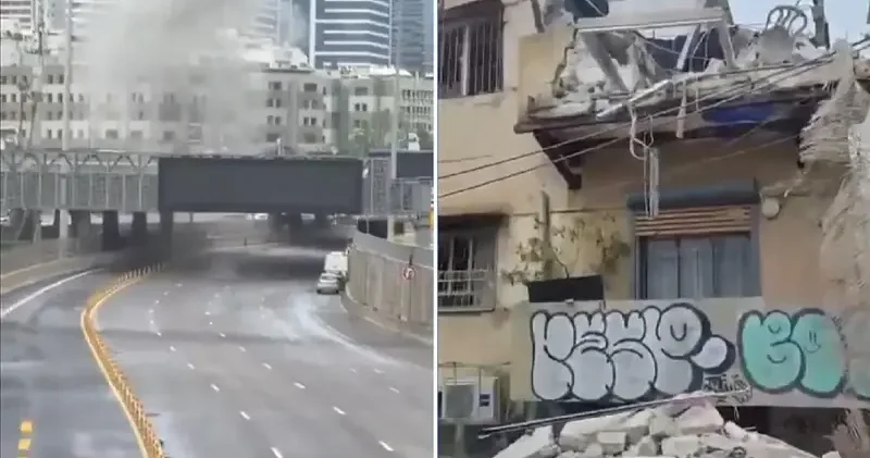 İran ın misilleme saldırısında Tel Aviv ve çevresinde 6 kişinin yaralandı Ortadoğu Haberleri