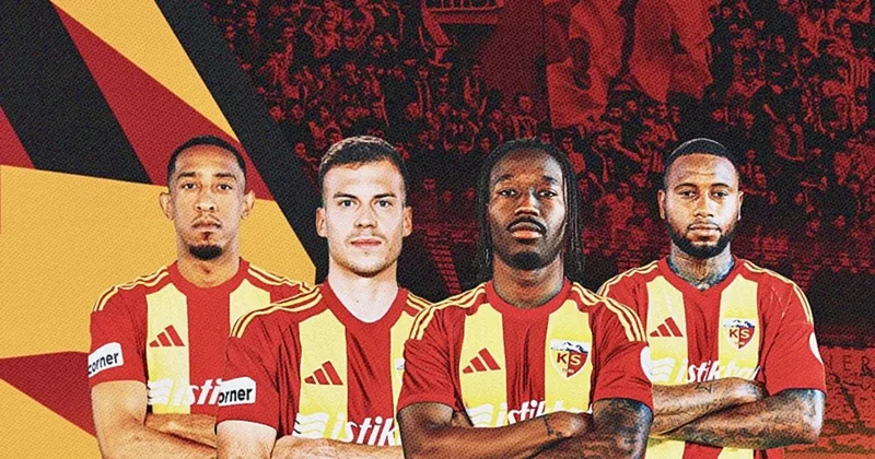 Kayserisporlu 4 futbolcuya milli davet!