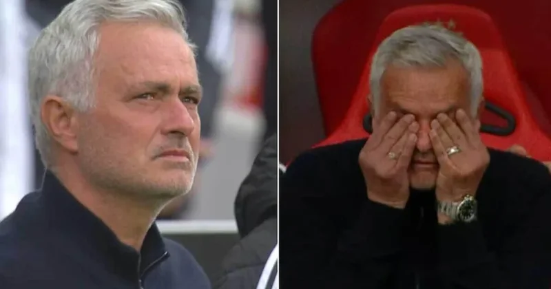 Mourinho yu yıkan olay! Gözyaşlarını tutamadı Sözcü Gazetesi