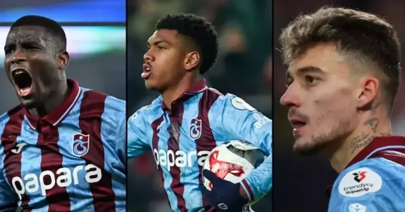 Trabzonspor un ileri 3 lüsünden göz dolduruyor!