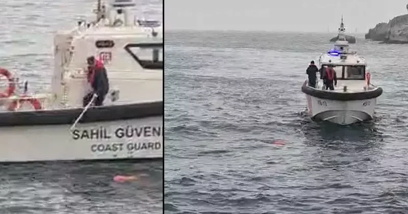 Denizde hareketsiz halde bulunan kadın hastaneye kaldırıldı