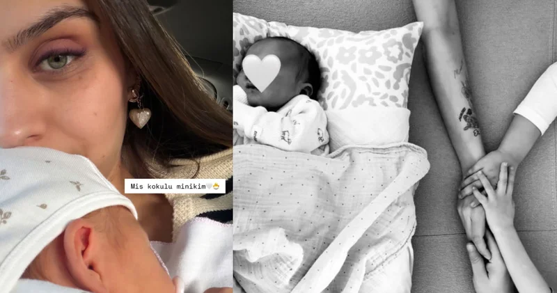 Amine Gülşe ile kızı Elisa dan anne kız pozu Magazin haberleri