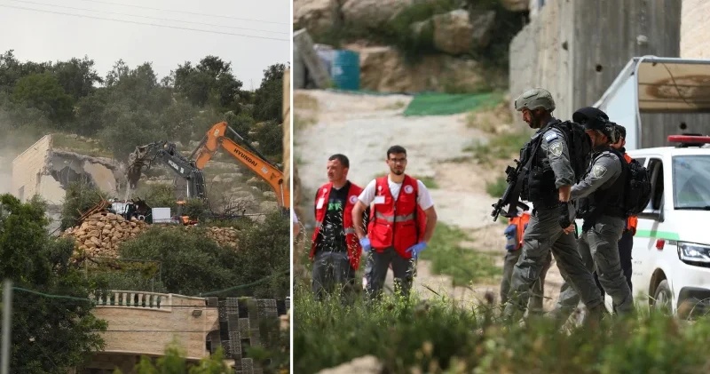 Filistin topraklarını gasbeden İsrailliler, Batı Şeria da iki aracı ve bir evi kundakladı Ortadoğu Haberleri