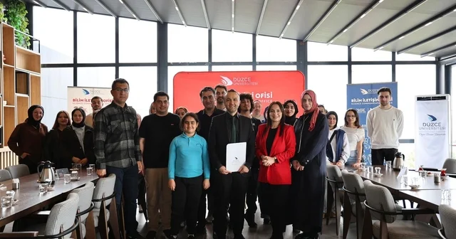 Bilim Kafe etkinlikleriyle toplumsal katkı sunmaya devam ediyor Düzce Haberleri