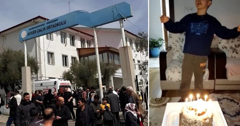 Okul saldırısında öldürülen minik Adnan ın görüntüleri izleyenleri kahretti