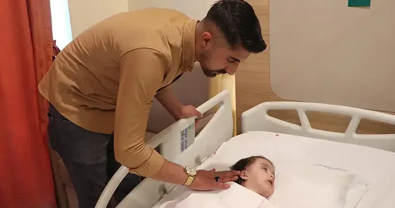 Götürüldüğü hastanede damak yarığı tespit edilen bebek ameliyatla sağlığına kavuştu