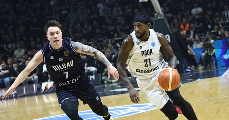 FIBA Erkekler Avrupa Kupası: PAOK avantajı kaptı!