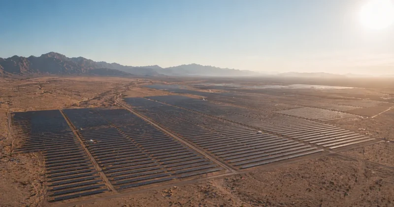 Çölün ortasına sıra sıra dizdiler: Mucizevi bir değişim yaşadı Sözcü Gazetesi