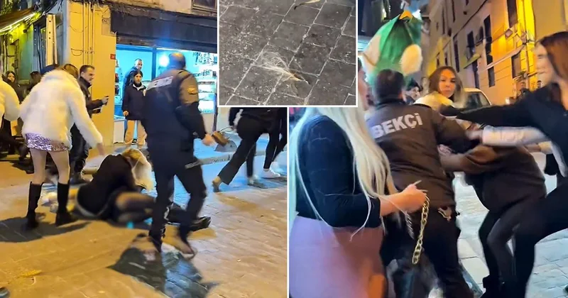 Trans bireylerin kavgasını ekipler biber gazı kullanarak ayırdı