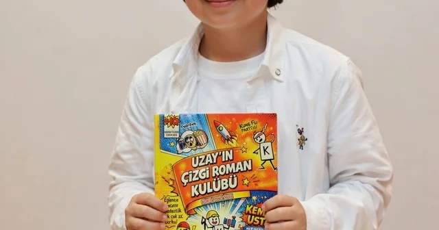 İzmirli Uzay Kaan, 9 yaşında yazar oldu İzmir Haberleri