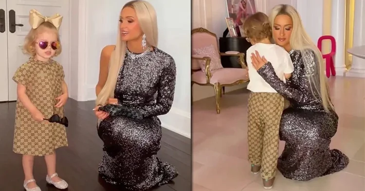 Armut gerçekten de dibine düştü: Sosyetik güzel çocuklarını da kendine benzetti… En pahalı markaların özel tasarımlarını giyiyorlar!