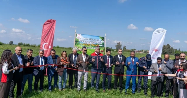 Kozan da ıslah edilen mera kullanıma açıldı Adana Haberleri