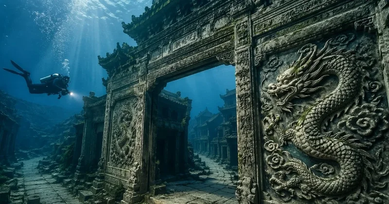 Gölün altında saklanan şehir: Ejderha izleri yüzyıllardır silinmemiş Sözcü Gazetesi