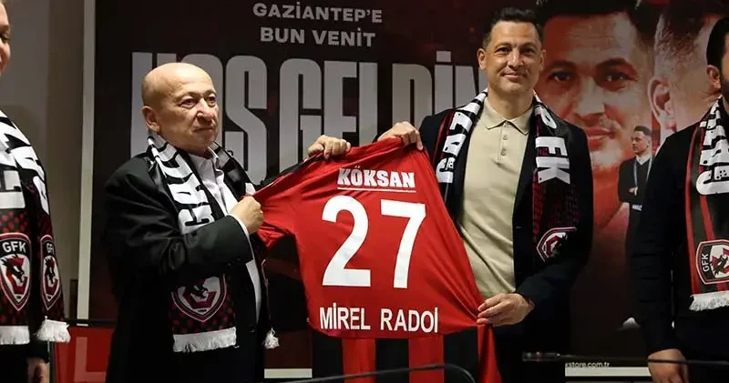 Gaziantep FK’nın yeni teknik direktörü Radoi: Bu bir meydan okuma olduğu için buraya geldim