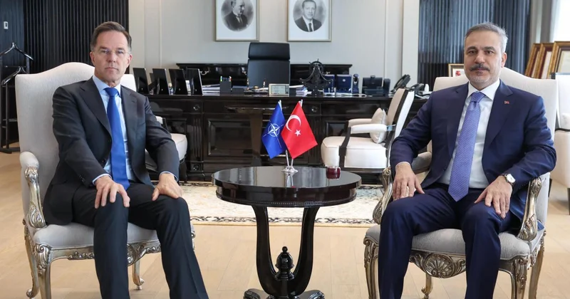 Bakan Fidan NATO Genel Sekreteri Rutte ile görüştü