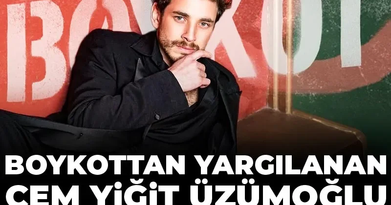 Boykottan yargılanan Cem Yiğit Üzümoğlu Erdoğan ı işaret etti