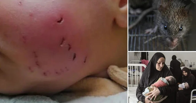 Gazze kamplarında haşere istilası: Çocukları fareler ısırıyor Ortadoğu Haberleri
