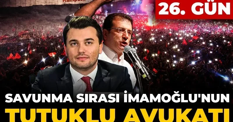 CANLI İBB Davası nda 26. gün! Savunma sırası İmamoğlu nun tutuklu avukatı Mehmet Pehlivan da