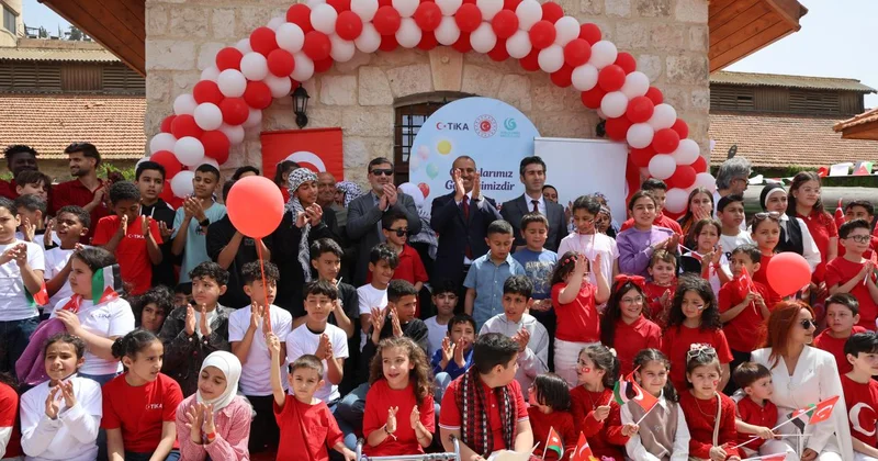 Ürdün’de 23 Nisan Osmanlı mirası Hicaz Demir Yolu İstasyonu nda kutlandı