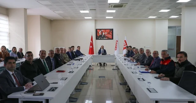 Iğdır da İRAP İzleme ve Değerlendirme Kurulu toplantısı yapıldı Iğdır Haberleri