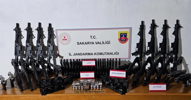 Jandarmadan ruhsatsız silah operasyonu: 221 bin TL ceza Sakarya Haberleri