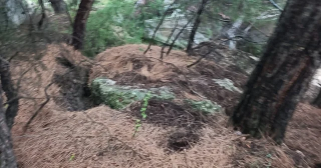 Tokat ta heyelan ve kaya düşmesi nedeniyle 13 daire tahliye edildi Tokat Haberleri