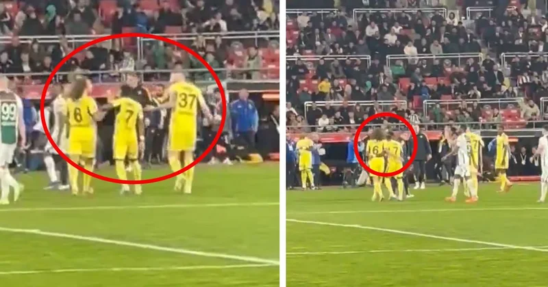 Konyaspor a elenen Fenerbahçe de iki yıldız isim birbirleriyle tartıştı