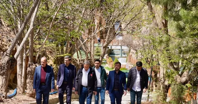 Darende de Günpınar Şelalesi yaz sezonuna hazırlanıyor Malatya Haberleri