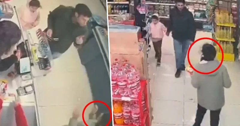 Vicdansız baba! Engelli kız çocuğuna marketin ortasında saldırdı Sözcü Gazetesi