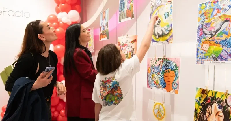 Çocukların hayalleri ‘Bu Tasarımda Gelecek Var’ sergisinde buluştu